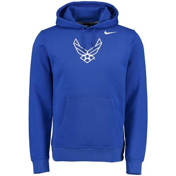 Men's Air Force Falcons Nike Big Logo Fleece Hoodie - Royal,We sell and wholesale Men's Air Force Falcons Nike Big Logo Fleece Hoodie - Royal on line form chian!